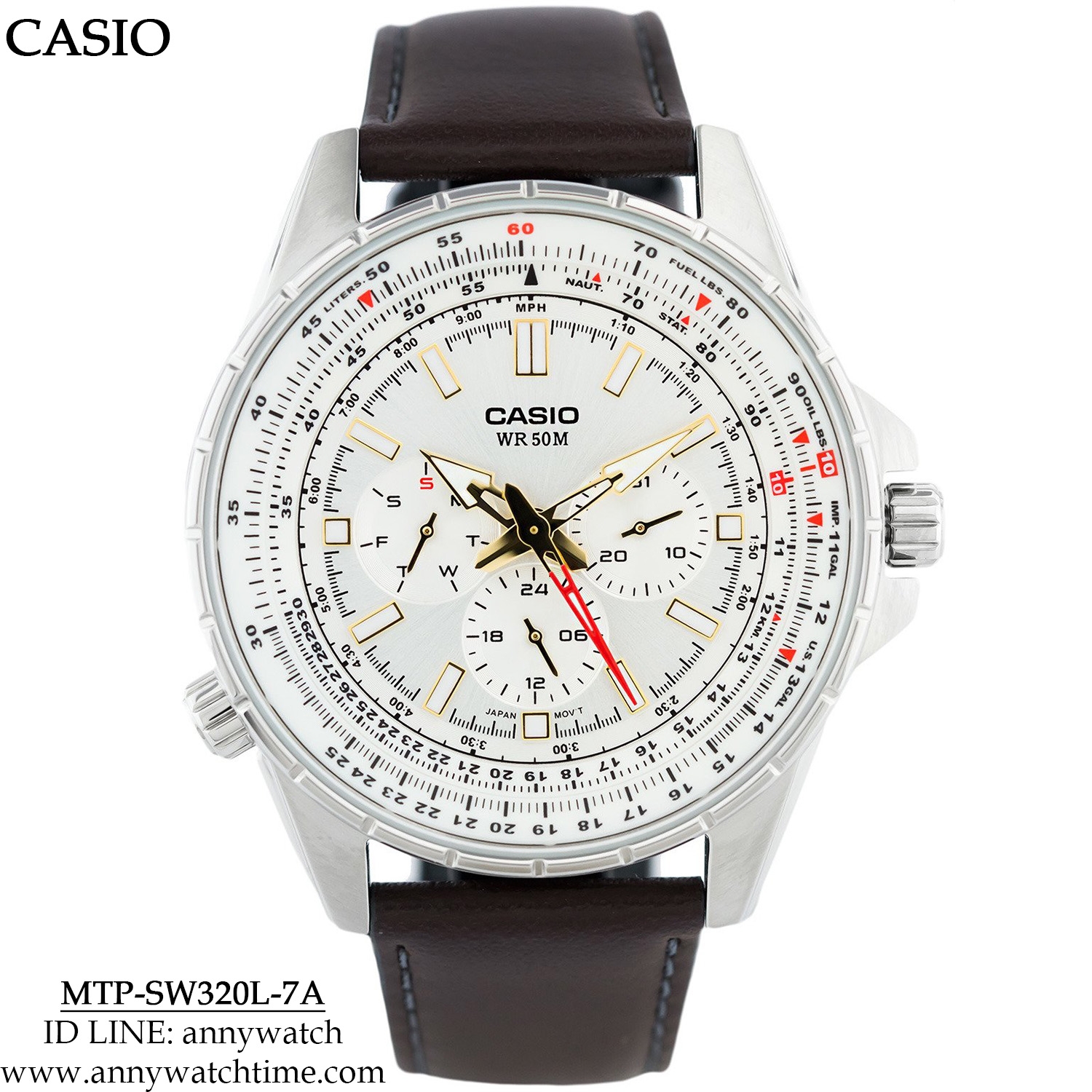 CASIO MTP-SW320L-7A