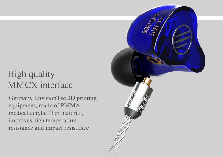 ขาย หูฟัง CIEM BGVP DM6 หูฟังหล่อหู 5 ไดรเวอร์ 5BA ประกันศูนย์ไทย