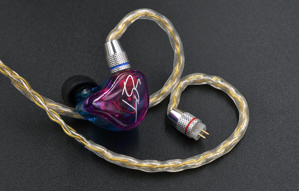 ขายสาย KZ Goldsilver cable สายถักชุบเงิน+ทอง 200 แกนรุ่นใหม่ล่าสุด