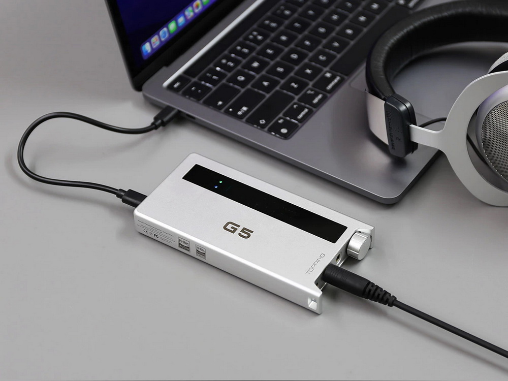 ขาย Topping G5 NFCA DAC/AMP พกพาประสิทธิภาพสูง รองรับ Dual Hi-Res