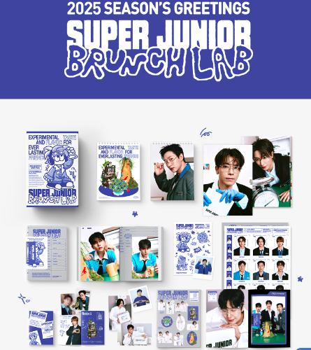 พรีออเดอร์ SUPER JUNIOR 2025 Season's Greeting นำเข้า 14 - 25 วัน