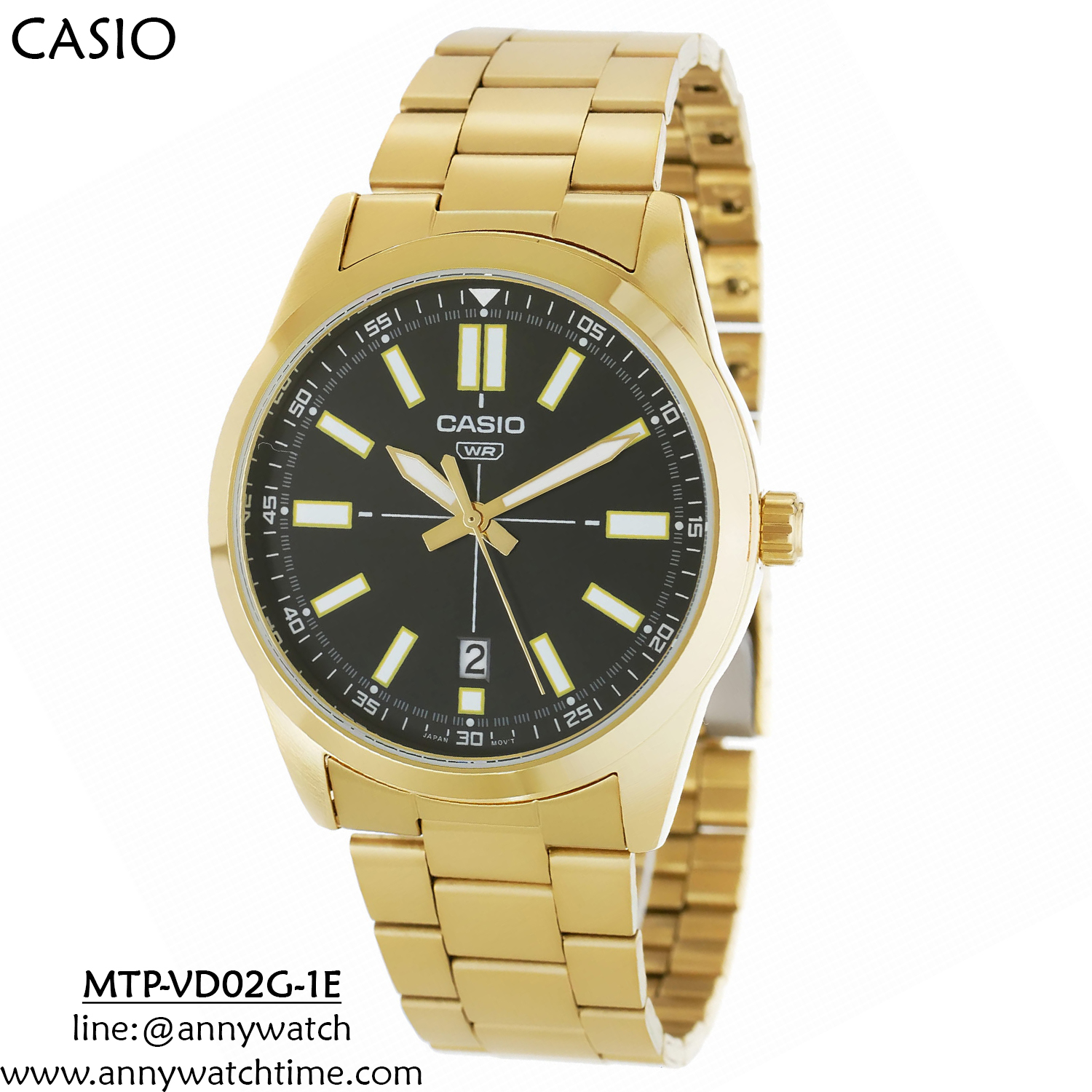 CASIO MTP-VD02G-1E