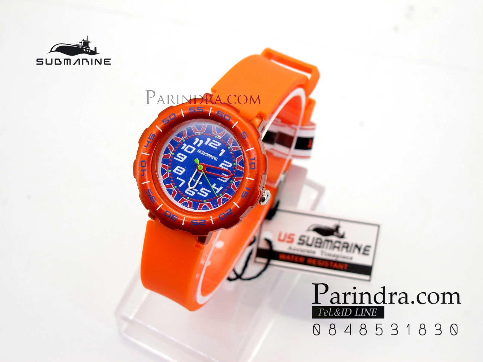 นาฬิกา US submarine Standard TP2125L สีส้ม