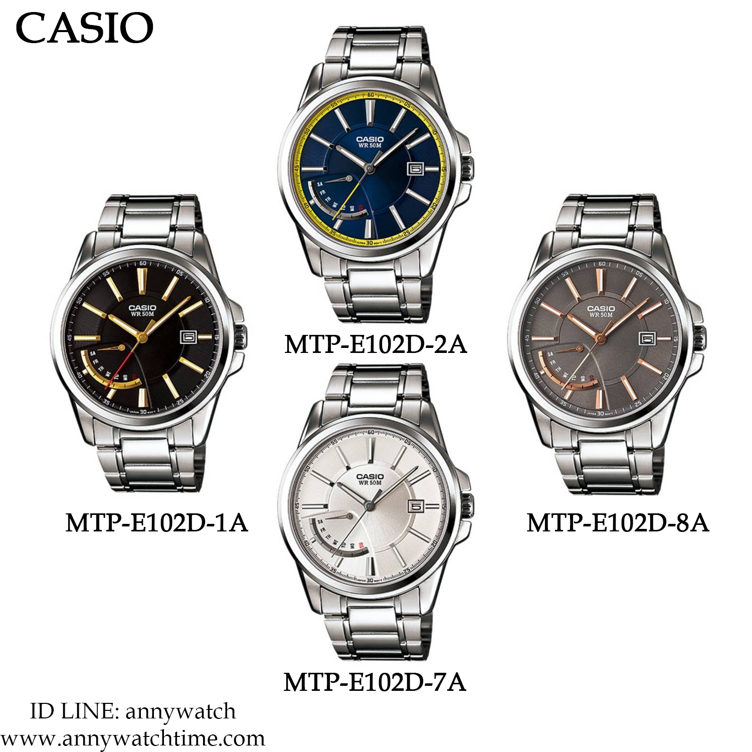 CASIO MTP-E102D-2A