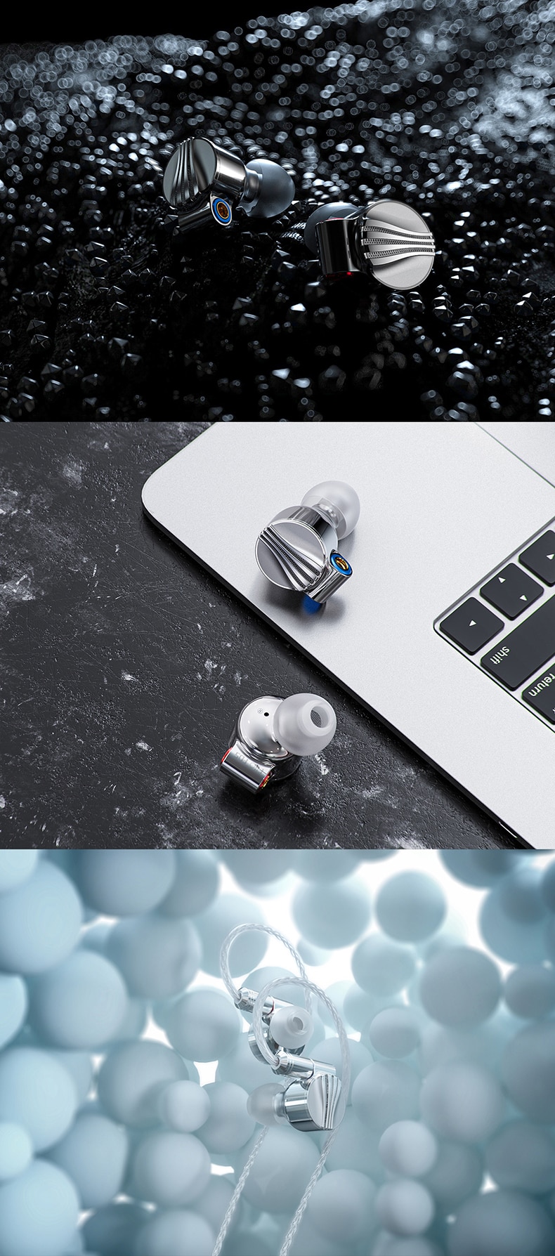 ขาย FiiO FD5 หูฟัง IEM ระดับเรือธง Diaphragm เคลือบ Beryllium