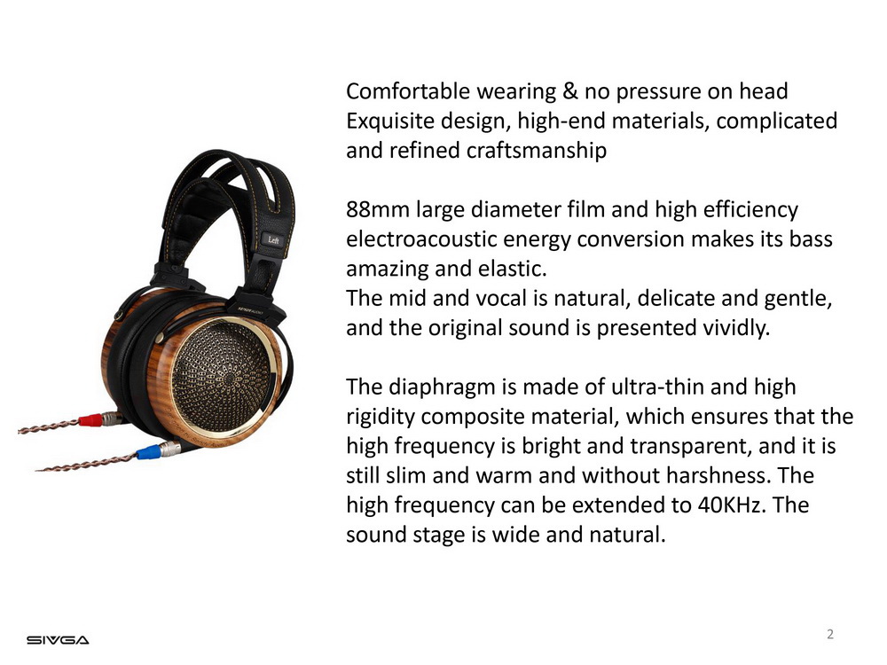 ขาย Sendy Audio Peacock หูฟัง headphone ไดรเวอร์ Planar Magnetic