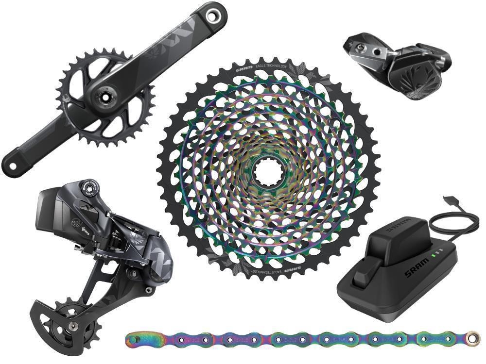 ชุดเกียร์ไฟฟ้า SRAM XX1 EAGLE AXS DUB GROUPSET BOOST , 1X12 SPEEDs (ไม่รวมกะโหลก)