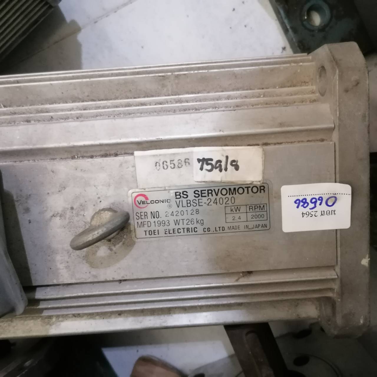 VLBSE-24020 SERVO MOTOR " VELCONIC "