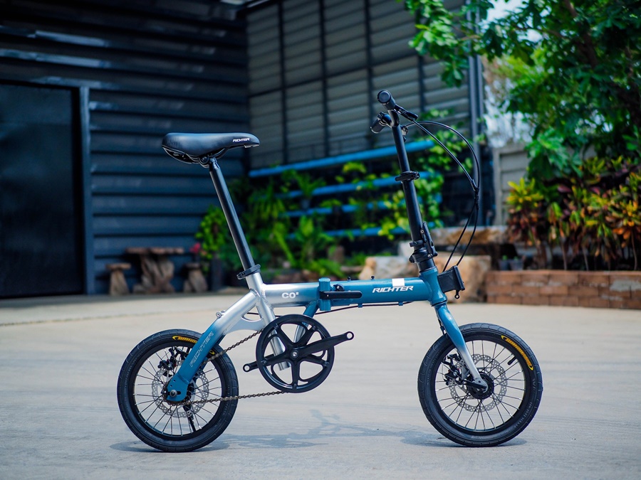 RICHTER CO2 FOLDING BIKE 16INCH WHEEL