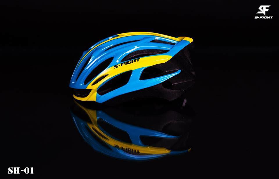 หมวกจักรยาน S-Fight Helmet In-mold, รุ่น SH-01, S555