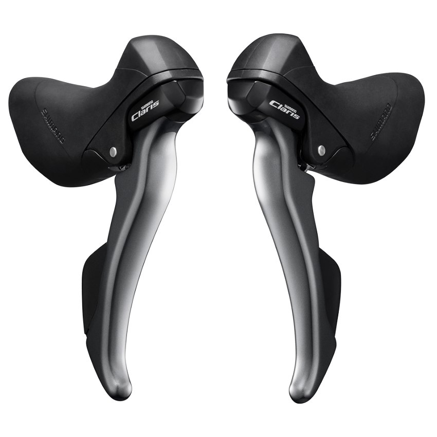 มือเกียร์ CLARIS, STR2000, R/L, 2X8-SPD, มีกล่อง (INDONESIA)