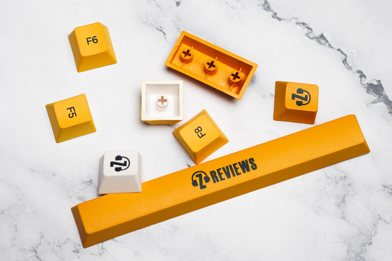 Z Review Rinko Touch ชุดคีย์แคปโปรไฟล์เชอร์รี่