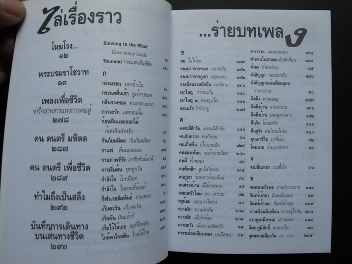 หนังสือ "สลึง" หนังสือเพลงเพื่อชีวิตสร้างสรรค์
