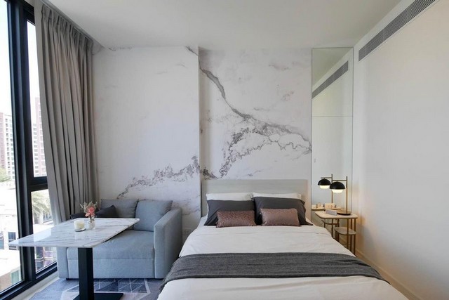 ให้เช่าคอนโด แมสซารีน รัชโยธิน 25.2 ตรม.ห้องใหม่ แต่งครบ มีเครื่องซักผ้า ติด BTS รัชโยธิน