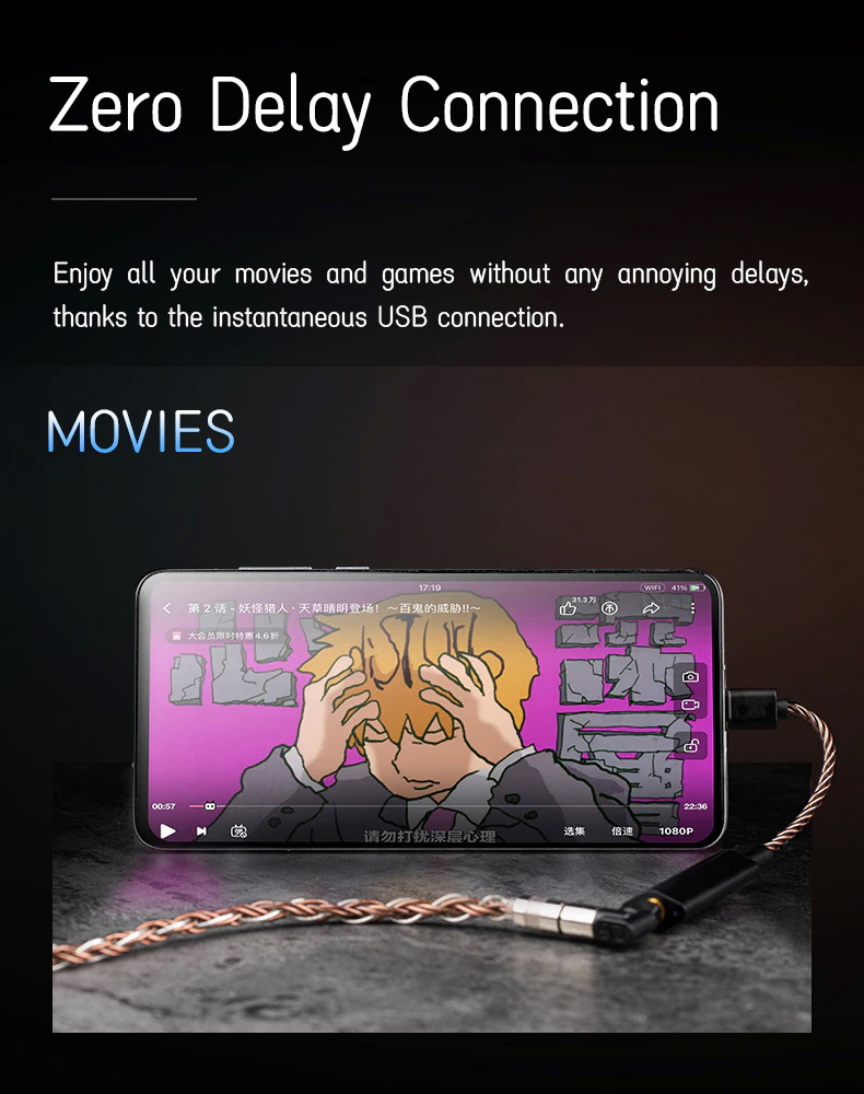 ขาย Shanling UA1s USB DAC/AMP พกพาสำหรับมือถือ,คอมพิวเตอร์ ประกันศูนย์ไทย