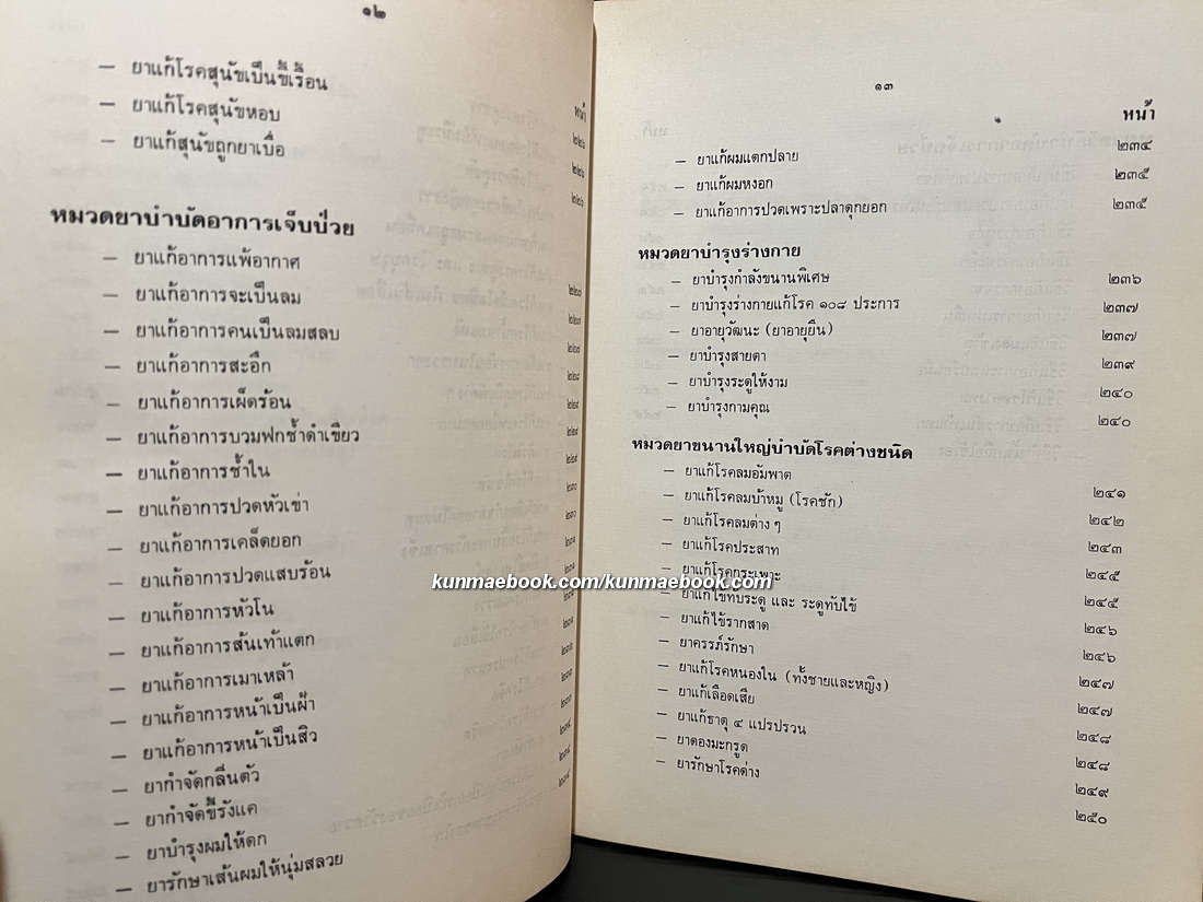 ตำรายากลางบ้าน ( มีสรรพคุณชะงัด ) โดย พระเทพวิมลโมลี (บุญมา คุณสมฺปนฺโน ป.9) วัดเบญจมบพิตร กรุงเทพฯ