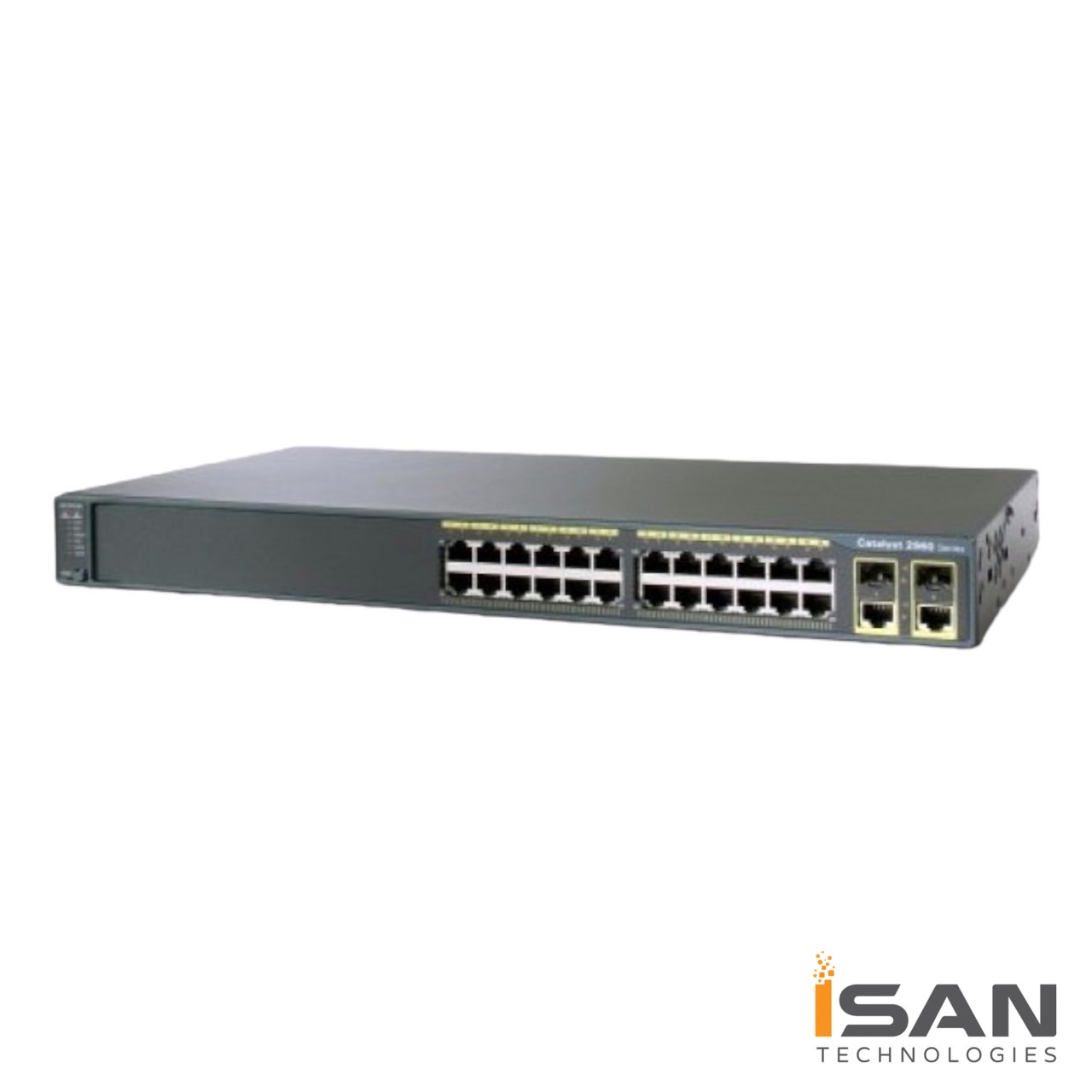 WS-C2960+24LC-L Cisco Catalyst 2960 Plus 24 10/100 (8 PoE) + 2 T/SFP LAN Base