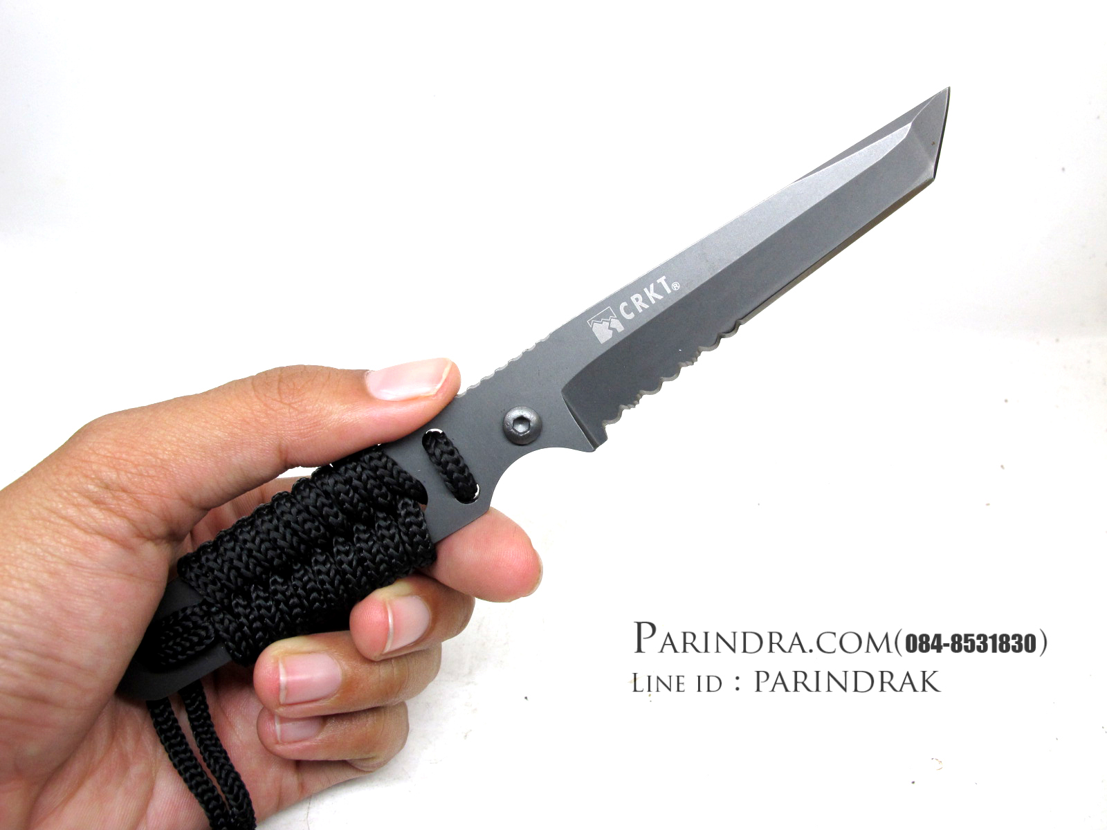 มีด CRKT. ใบตายขนาดเล็ก สำหรับพกพา ED Halligan Engineered (OEM)