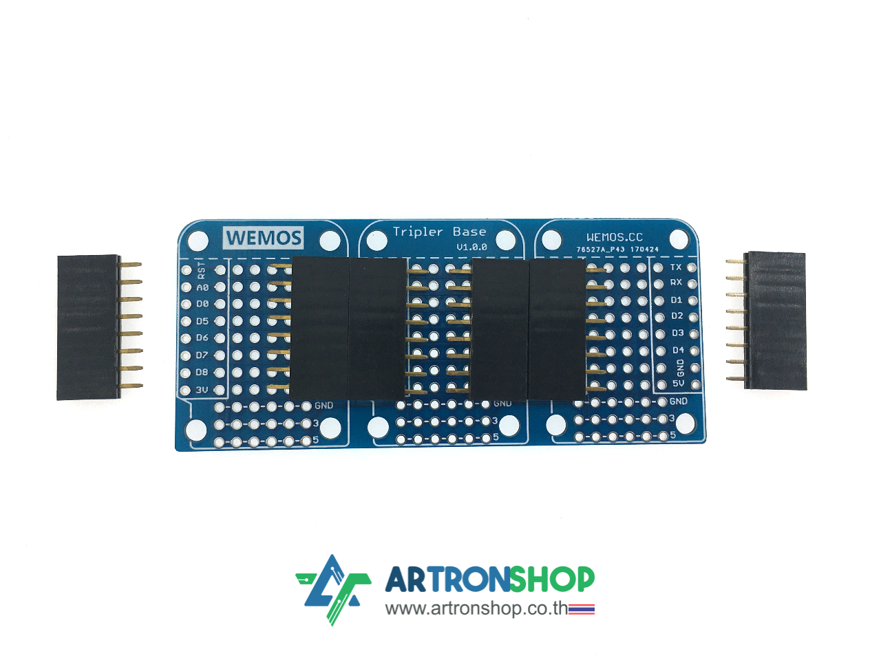 Tripler Base V1.0.0 for WEMOS D1 mini