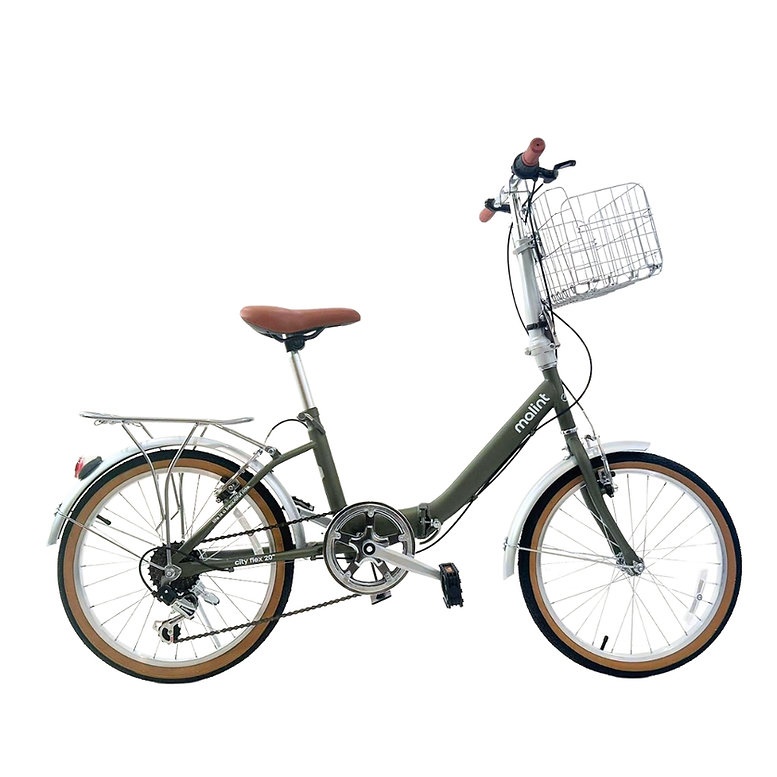 Malint City Flex จักรยานพับได้ 20 นิ้ว 7 สปีด พับง่าย เกียร์ Shimano แข็งแรงพร้อมใช้