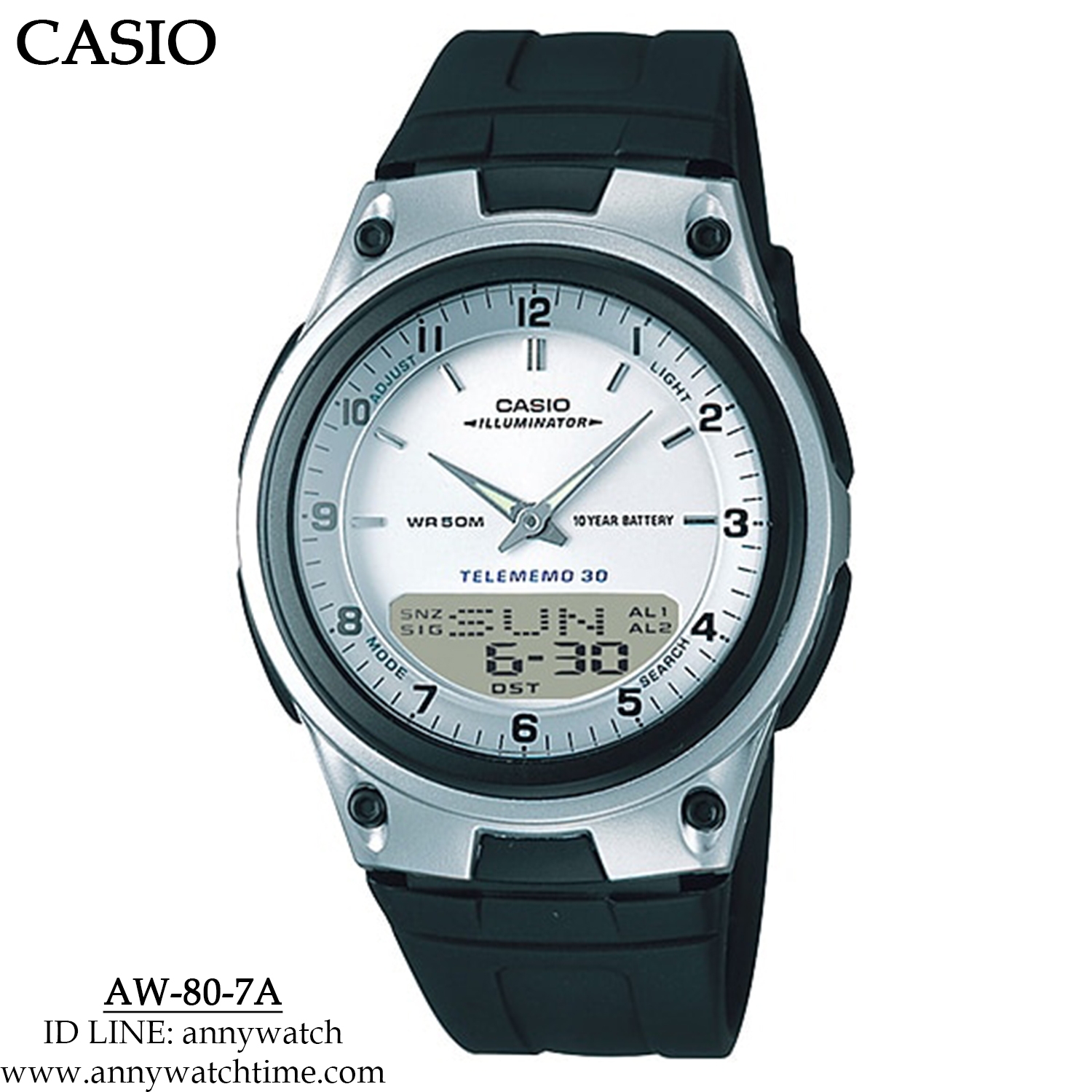 CASIO AW-80-7A