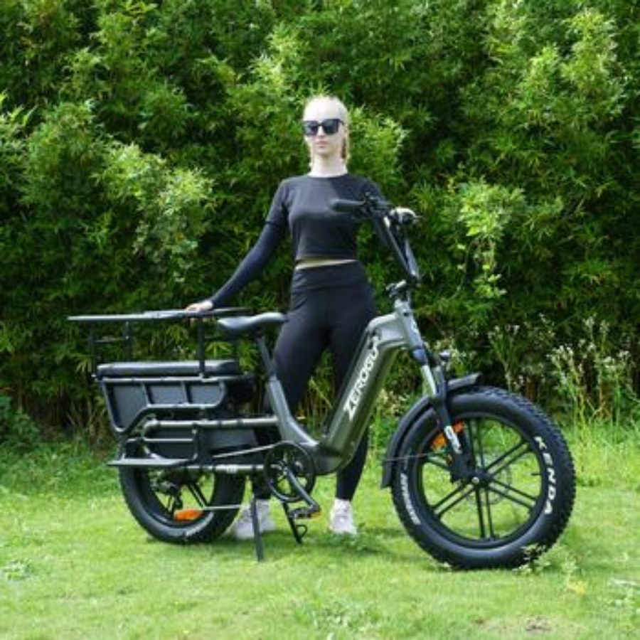 จักรยานไฟฟ้า Zerogo C1 – มอเตอร์ 750W แบตฯ 48V15.6Ah วิ่งไกล 75 กม. | รับน้ำหนักได้ 204 กก. | ผ่านมาตรฐาน CE ยุโรป