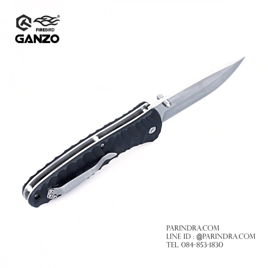 มีดพับ Ganzo กานโซ่ รุ่น Ganzo G6252-BK ด้ามสีดำ ของแท้ 100%