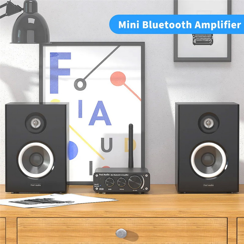 Fosi Audio BT10A Bluetooth Amplifier ClassD ชิป TPA3116D2 ประกันศูนย์ไทย