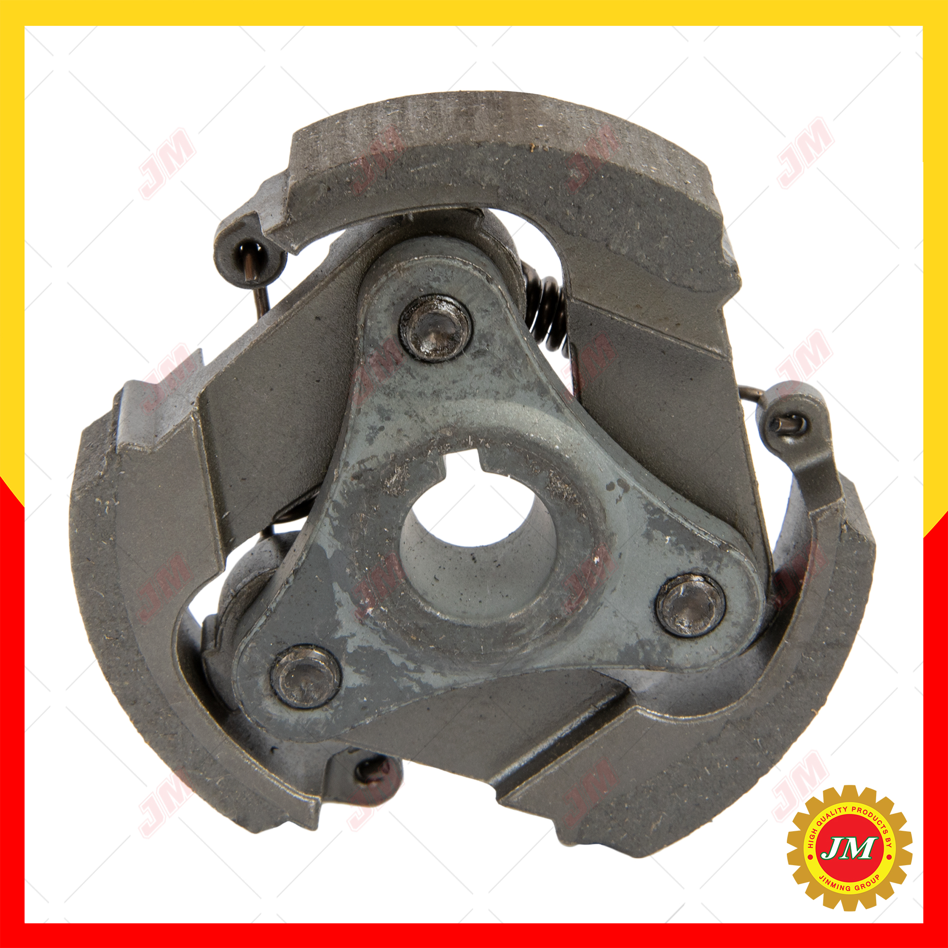 ผ้าครัชพร้อมแท่น NB411 (3 ก้อนครบชุด) เหล็ก / อลูมิเนียม อย่างดี