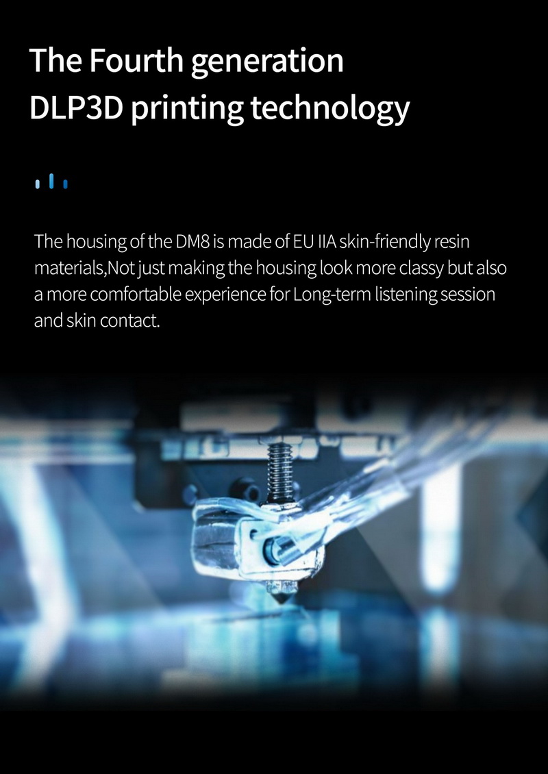 ขาย หูฟัง CIEM BGVP DM8 หูฟังหล่อหู 8 ไดรเวอร์ 8BA รองรับ Hi-Res ประกันศูนย์ไทย