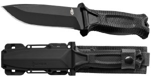 มีดใบตาย Gerber Strong Arm OEM ใบเรียบ สีดำ ขนาด 10 นิ้ว หล่อสุดๆ A++