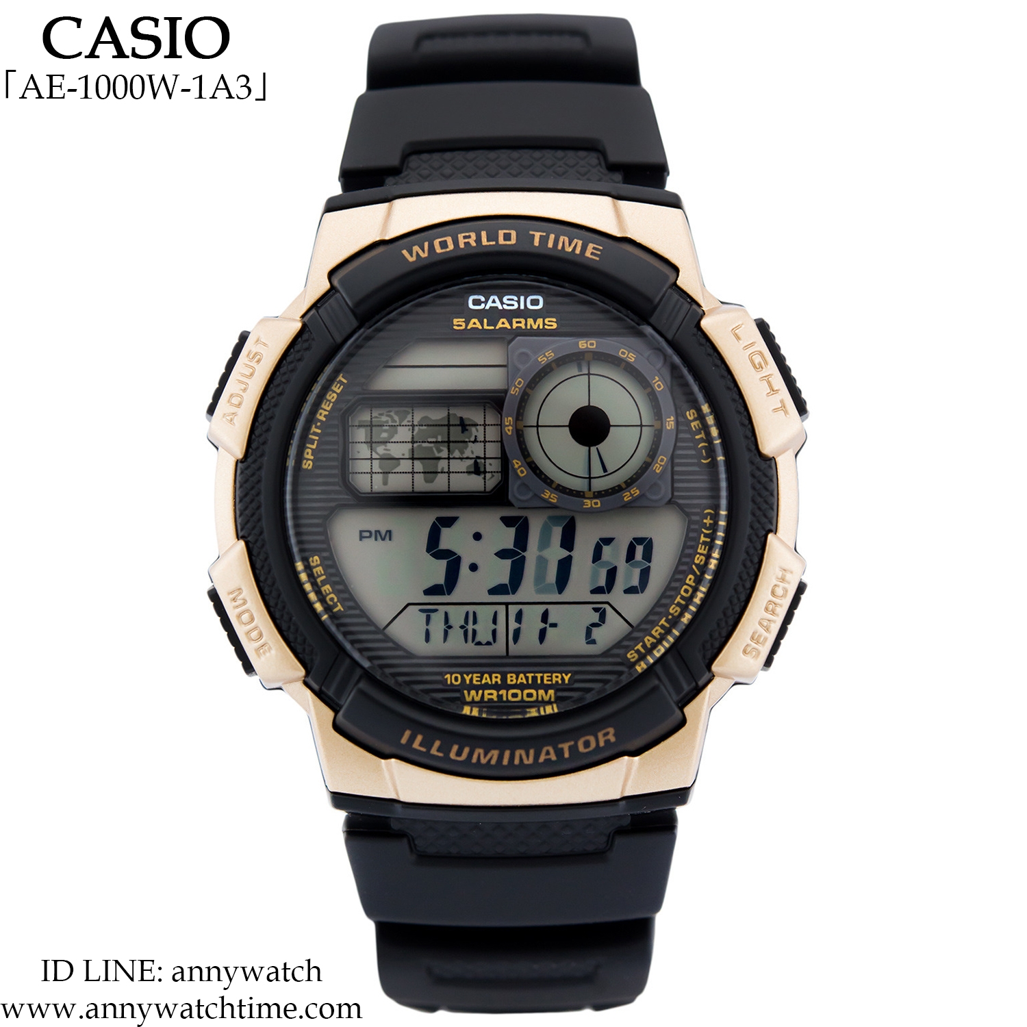 CASIO AE-1000W-1A3