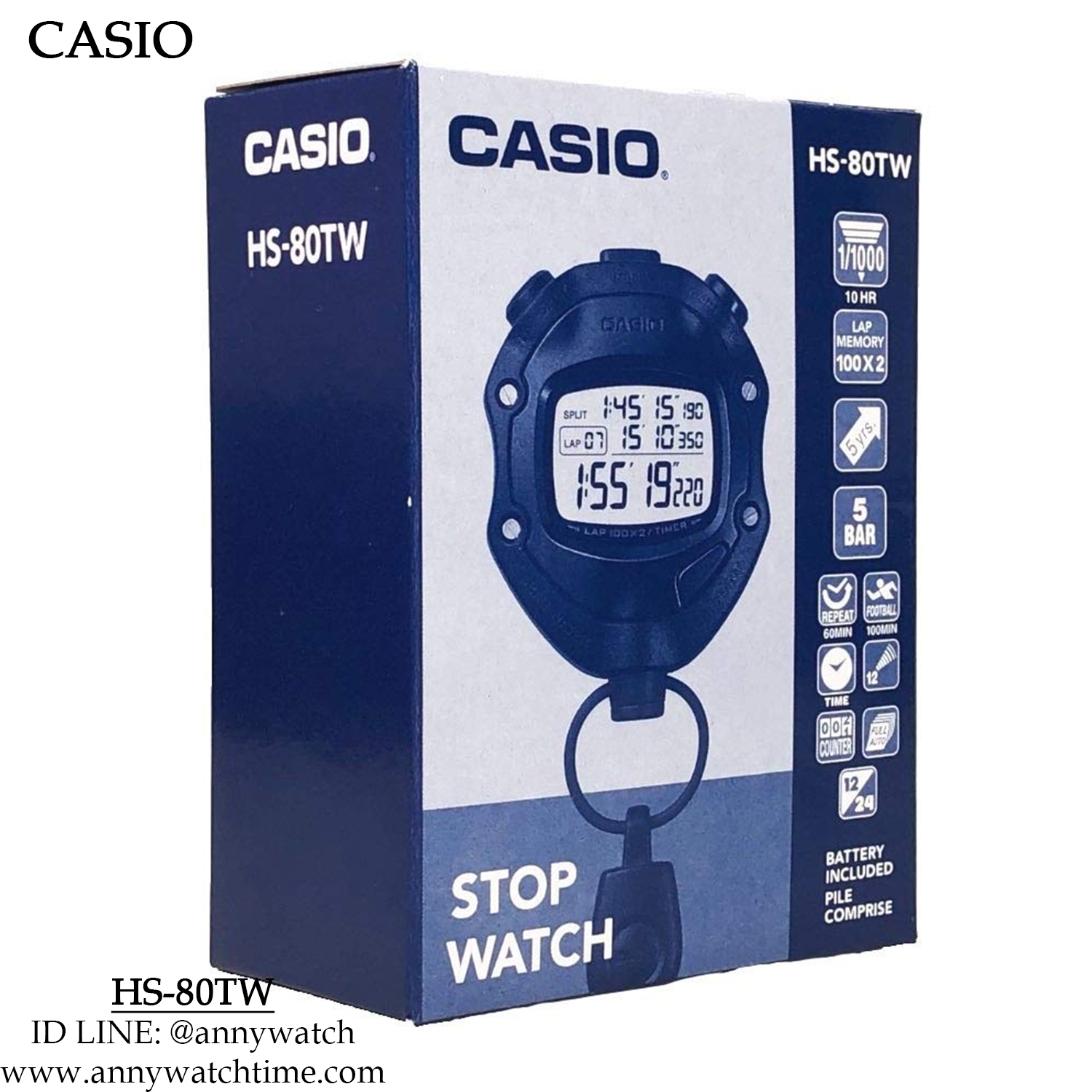CASIO HS-80TW