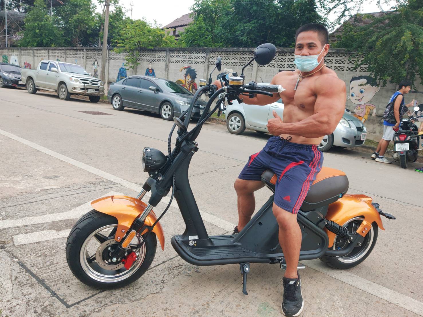 มอเตอร์ไซค์ไฟฟ้า PXID M2 MOTOR-02 สกู๊ตเตอร์ไฟฟ้า ความแรง 1500-3000 วัตต์, ECC/COC 2023