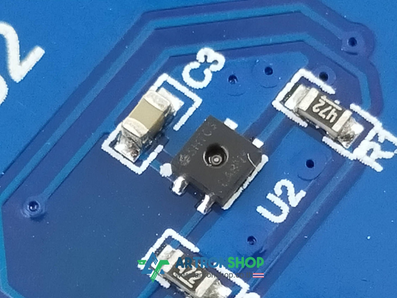 XY-MD02 เซ็นเซอร์วัดอุณหภูมิและความชื้น Modbus RTU / RS485
