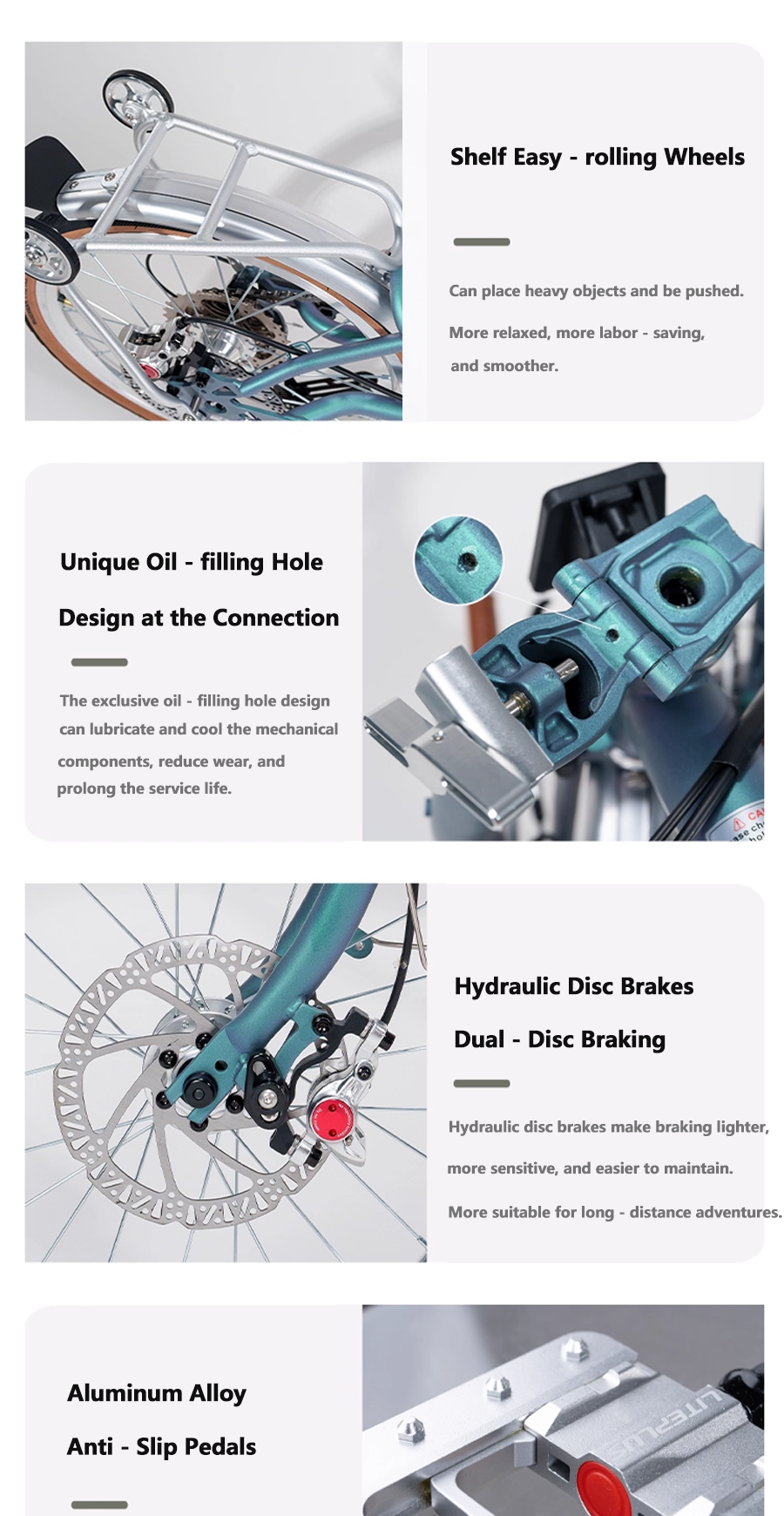 CRANSTON D9 — 16” Disc Brake Folding Bike with Shimano 9-Speed | Ultra-Light 11.5kg | Max Load 120kg