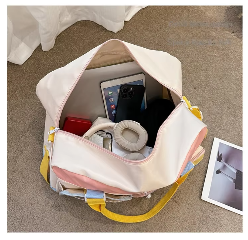 กระเป๋าเดินทางแบบหิ้วพร้อมสายสะพายข้าง รุ่น A-9919 ขนาด ก.47*ส.27*ก้น 22 ซม.