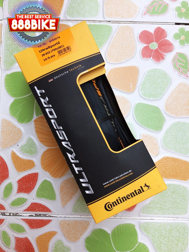 ยางนอกเสือหมอบขอบพับ CONTINENTAL ULTRASPORT 2 700X23C,700x25c, 700x28c