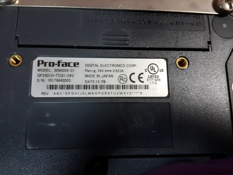 LCD TOUCH SCREEN " PROFACE " รุ่น GP2401H-TC41-24V