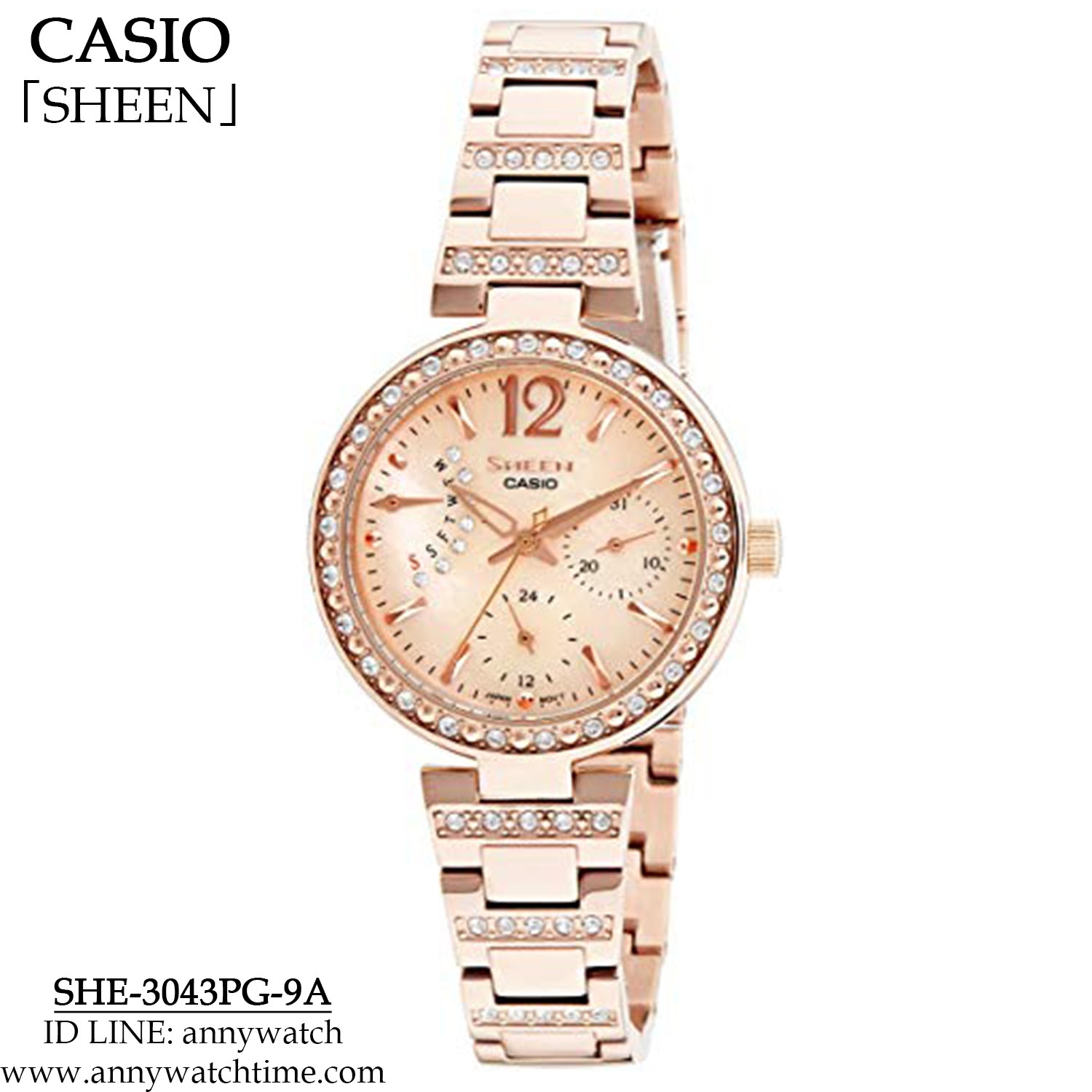 SHEEN SHE-3043PG-9A