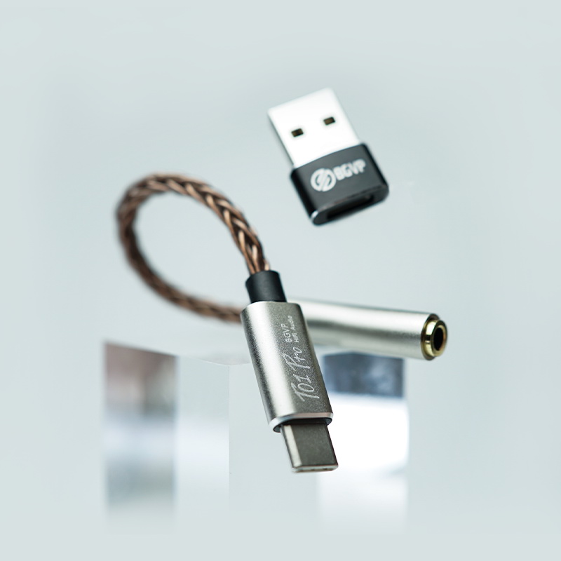 BGVP T01 PRO [X] DAC/AMP หางหนู ชิป CX31993, MAX97220 รองรับ 32bit/384kHz ประกันศูนย์ไทย สำเนา