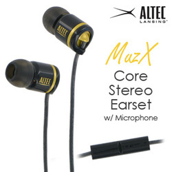 ขาย หูฟัง Altec Lansing MUZX Core หูฟังพร้อมไมค์ และปุ่มรับสายเปลี่ยนเพลง เสียงหนักแน่นดุดัน สำหรับมือถือ