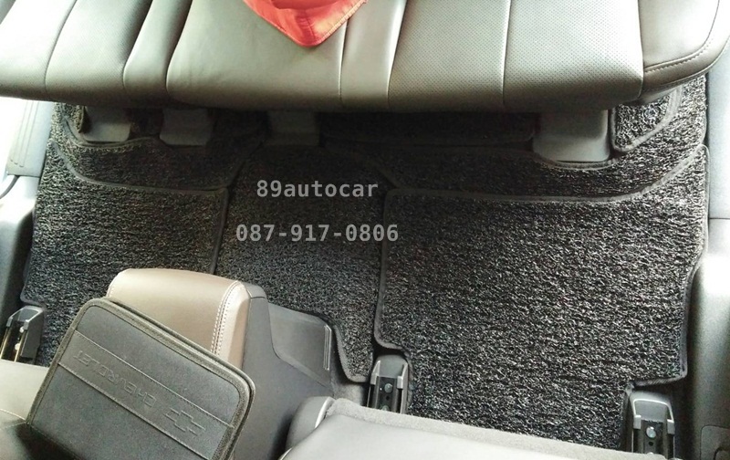 โรงงานพรมรถยนต์ Chevrolet Trailblazer ไวนิลสีดำ