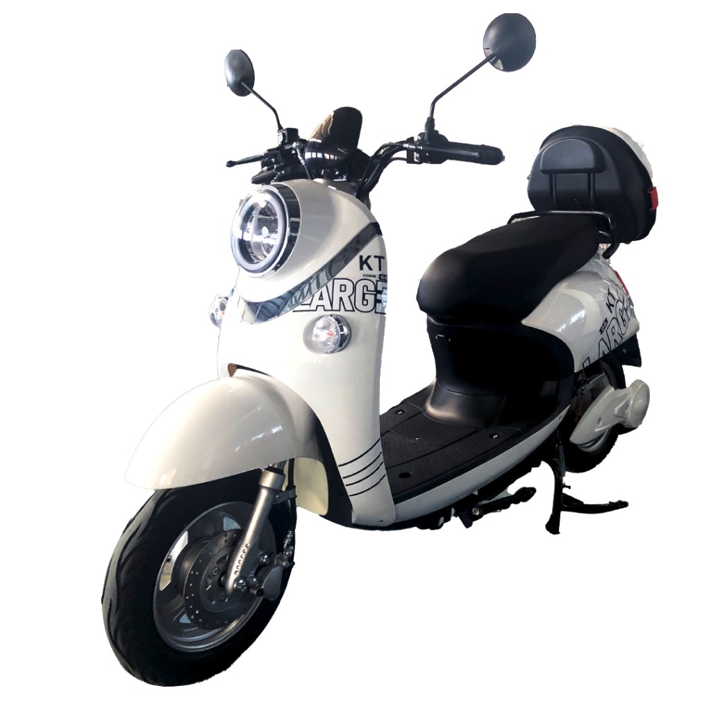 มอเตอร์ไซค์ไฟฟ้า KT รุ่น KT-E1 มาพร้อมกับหน้าจอ LED 1500W 60V 20AH ความเร็วสูงสุด 65 Km/h ระบบเกียร์ ระบบเป็นออโต้