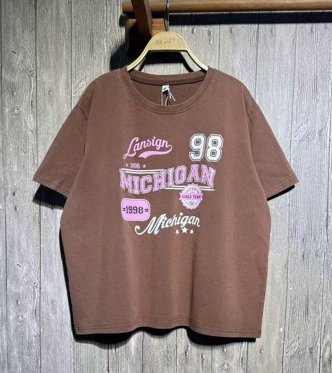 เสื้อยืดลายวินเทจ 9am