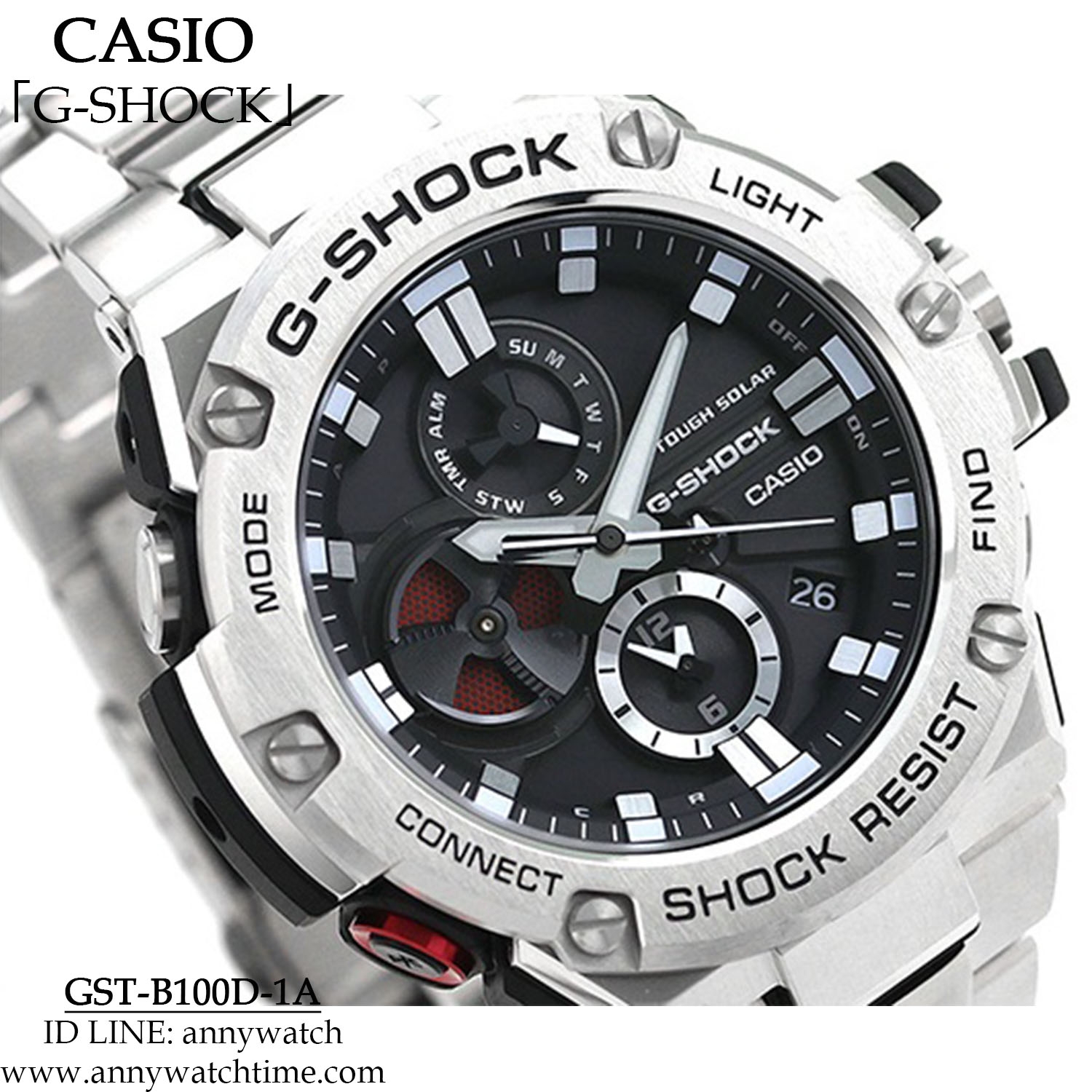 G-SHOCK GST-B100D-1A