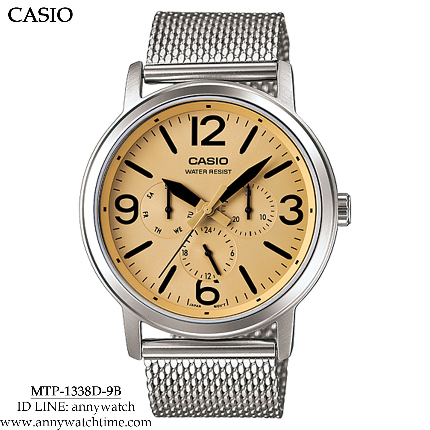 CASIO MTP-1338D-9B