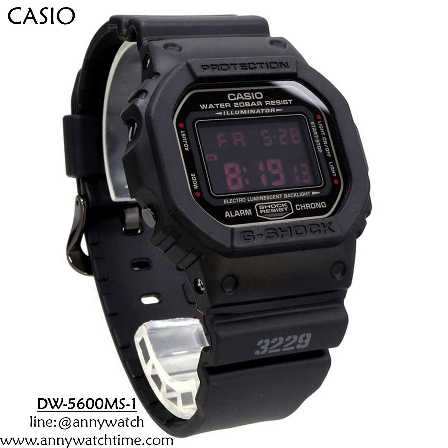 G-SHOCK DW-5600MS-1