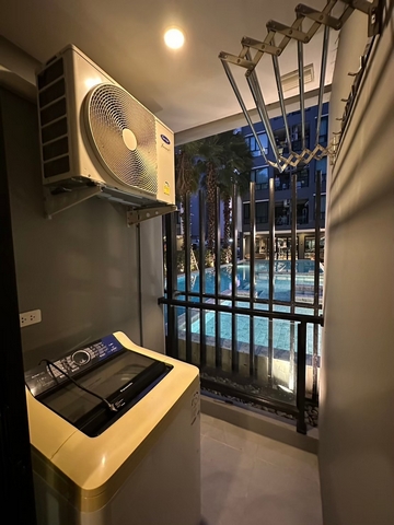 ให้เช่าคอนโด เดอะคิวบ์ พลัส พหลโยธิน 56 ตึกA 28.87 ตรม.เฟอร์ครบ มีเครื่องซักผ้า ใกล้รถไฟฟ้าแยก คปอ.