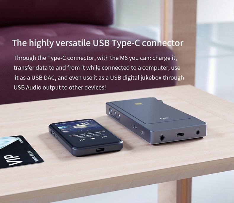 ขาย FiiO M6 DAP พกพา ชิป ES9018Q2C รองรับ Hi-Res , Bluetooth4.2 ประกันศูนย์ไทย